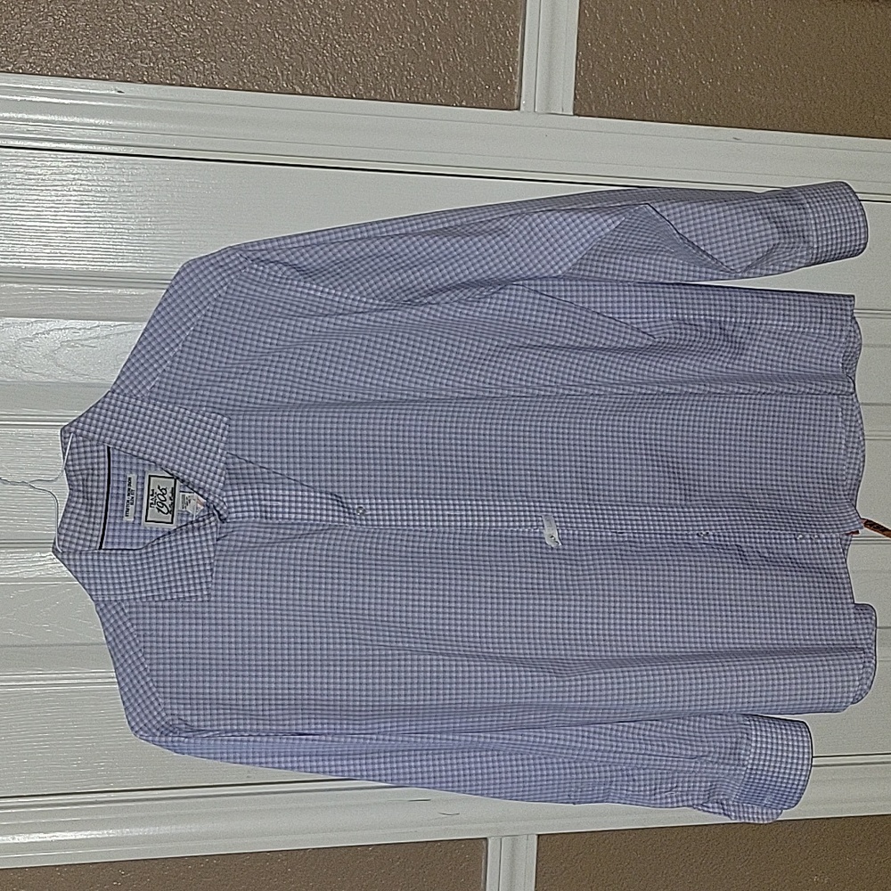 JOS A. BANK MENS DRESS SHIRT GREAT CONDITION, SZ 17 1/2 - 35